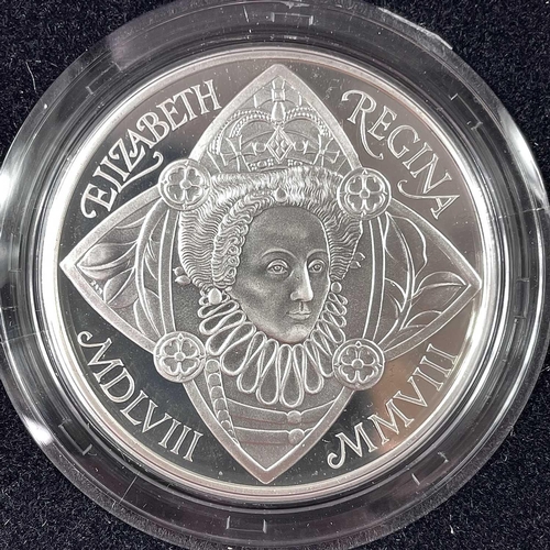 49 - Royal Mint Great Britain 2008 Silver Proof Piedfort four coin cased collection. Comprising £1, £2 an... 