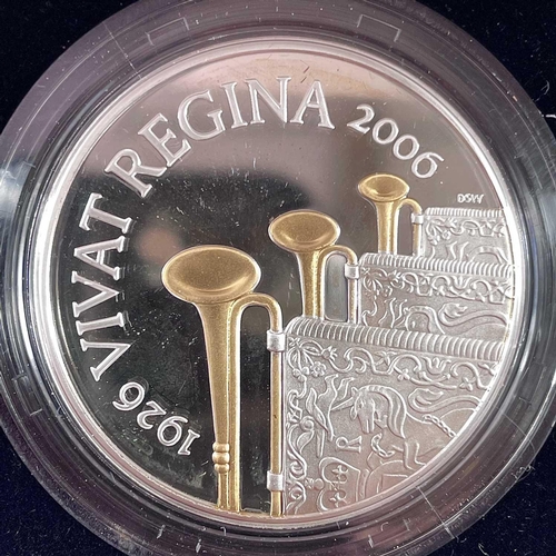 50 - Royal Mint 2006 Great Britain 2006 Silver Proof Piedfort 6 coin cased collection. Comprising 2x50p, ... 