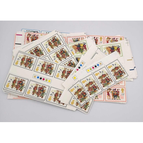 535 - GB mint decimal stamps. A large quantity of decimal GB stamps in sheets and part sheets covering the... 