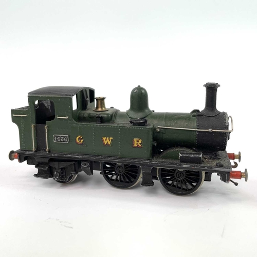 632 - Whitemetal GWR Interest Tank Engines (x4) Comprising: 1) 0-4-2T 517 class earlier number No 1436 2) ... 