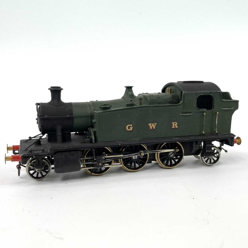 632 - Whitemetal GWR Interest Tank Engines (x4) Comprising: 1) 0-4-2T 517 class earlier number No 1436 2) ... 