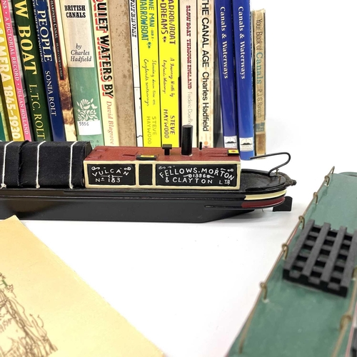 672 - Transport - Canals, Narrow Boat Books, Models etc. Comprising 20 various canal and narrow boat book ... 