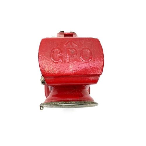 674 - Transport - G.P.O/Motor Bike/Cycling Lamps. Comprising red Post Office lamp with raised G.P.O. and a... 