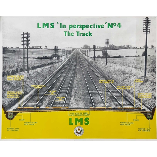 677 - Transport - Railways Official Full Colour Poster London Midland & Scotland Railways 1940's 