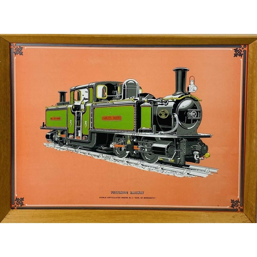 690 - Transport-Railwayana - Cornwall Interest etc. Painting of Hall Locomotive and Other (x11). Lot compr... 