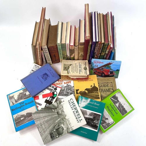 699G - Railway/Transport Books Etc. Containing 37 books mostly railway related but including some topograph... 