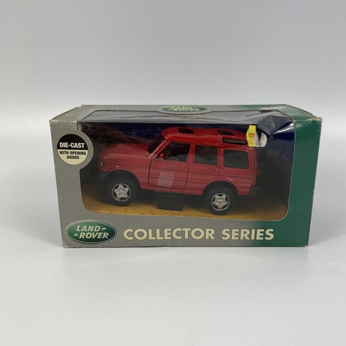 702 - Die Cast Land Rover/Range Rover Models (x7). Comprising 6 various boxed manufacturers in different s... 