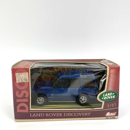 702 - Die Cast Land Rover/Range Rover Models (x7). Comprising 6 various boxed manufacturers in different s... 