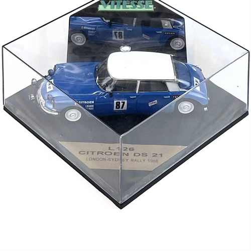 716 - 1/43rd Scale Die Cast Boxed Rally Cars. A box containing 15 boxed cars in good condition. Noted: Mod... 