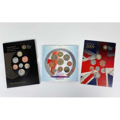 74 - Great Britain Uncirculated Royal Mint 2000 to 2009 Year Sets (Except 2009 Kew Gardens set) (x11). A ... 