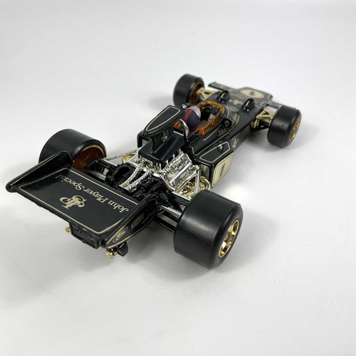 756 - Corgi JPS Lotus Formula 1 1:18 Scale Model. A boxed model - the model being in mint condition with o... 