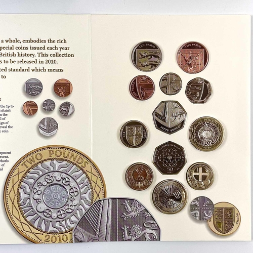 87 - Royal Mint Great Britain Uncirculated Year Sets from 2010 to 2014 (x6). Comprising: 2010 to 2014 inc... 