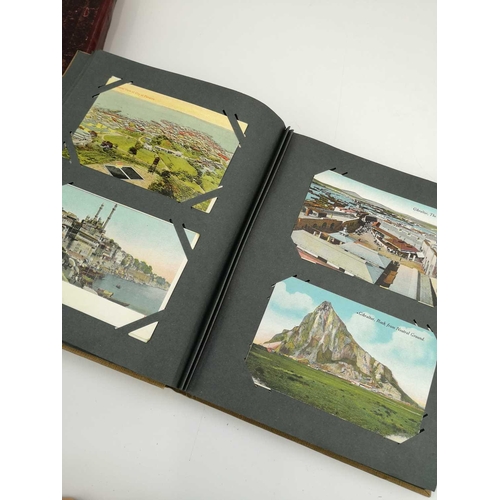 904 - Post card Albums x3 Comprising: Album1: Containing in excess of 150 cat postcards including art type... 