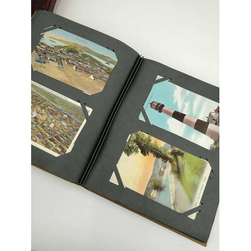 904 - Post card Albums x3 Comprising: Album1: Containing in excess of 150 cat postcards including art type... 