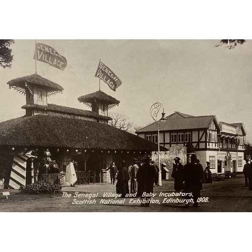 905 - Exhibition Postcards. An album containing approximately 40 postcards including 1924 British Empire E... 