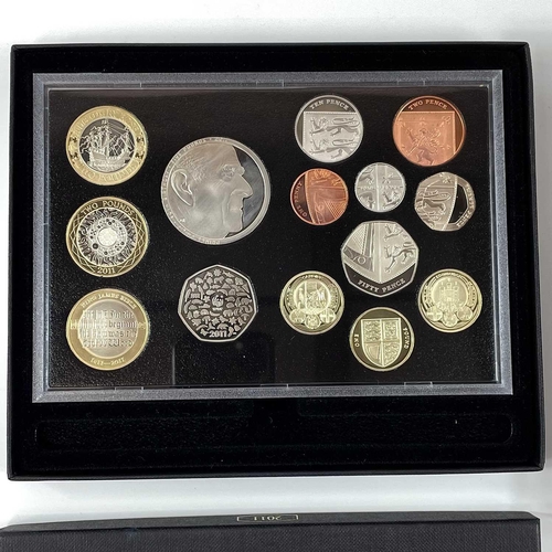 92 - Royal Mint Great Britain 2010 to 2011 UK Proof Sets (x2) Comprising proof 2010 and 2011 complete box... 