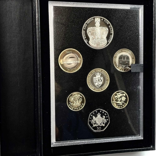 93 - Royal Mint Great Britain Proof 2012 (10 coin set) plus 2013 Proof Collector (15 coin set). Comprisin... 