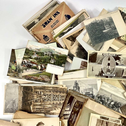 949 - Postcards - Many Real Photographic. A plastic box containing approximately 300 postcards. Noted: Muc... 