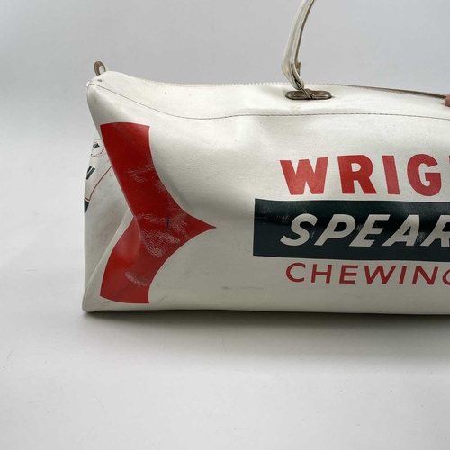 952 - England Cricket Interest - A Signed Wrigley's Spearmint Sports Holdall Bag by Alan Lamb. A double-ha... 