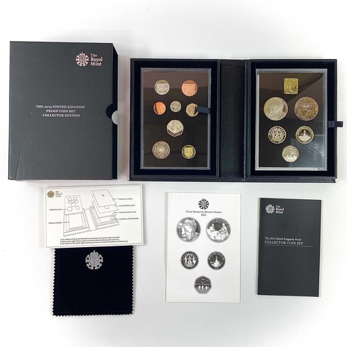 96 - Great Britain Proof Royal Mint Collector Edition 2015 set Comprising Commemorative and definitive se... 