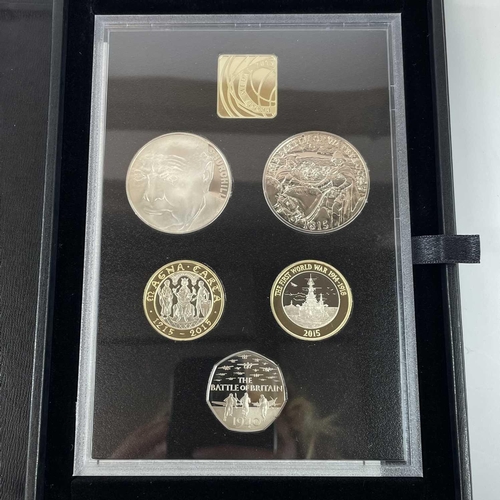 96 - Great Britain Proof Royal Mint Collector Edition 2015 set Comprising Commemorative and definitive se... 