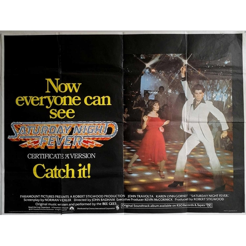 964 - Cinema Posters x6 All 75x100cms. 1: Saturday Night Fever - John Travolta 2: The Buddy Holly Story. 3... 