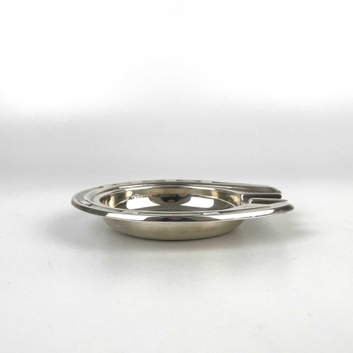 26 - A George VI silver horseshoe ashtray by Adie Bros Ltd. Birmingham 1938, width 12cm, 2.91 toz.