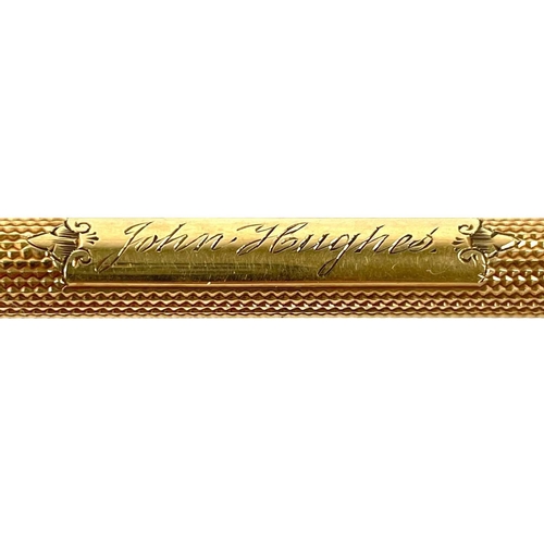 311 - Sampson Mordan & Co. William IV gold propelling pencil. Sampson Mordan & Co - A William IV high puri... 