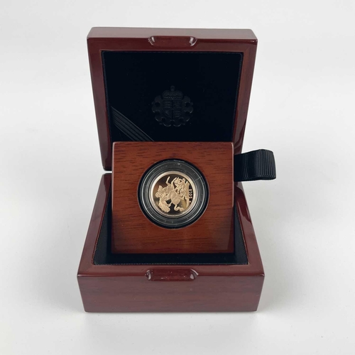 343 - A 2018 full sovereign coin. Within Royal Mint box and certificate.