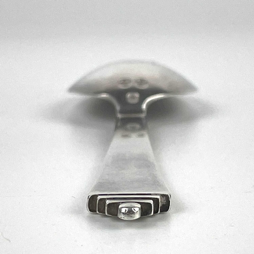 4 - A Georg Jensen 835 Danish silver table spoon. Circa 1915-32, length 17cm, 49g.