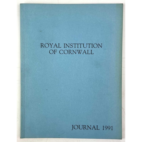 10 - A collection of Cornish journals. Journal of the Royal Institution of Cornwall New Series 1969-1974,... 