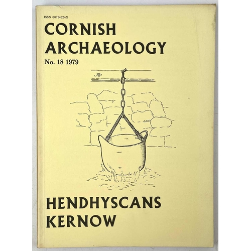 10 - A collection of Cornish journals. Journal of the Royal Institution of Cornwall New Series 1969-1974,... 