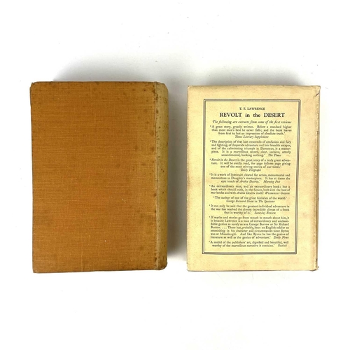 103 - T.E. LAWRENCE Oriental Assembly 1st edition 1939 together with The Odyssey of Homer 1935, Revolt in ... 