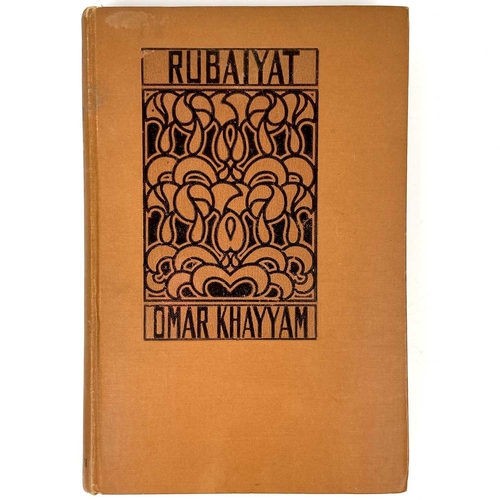 105 - Frank Brangwyn illustrations. 'Rubaiyat of Omar Khayyam,' Original decorative cloth, colour plates a... 