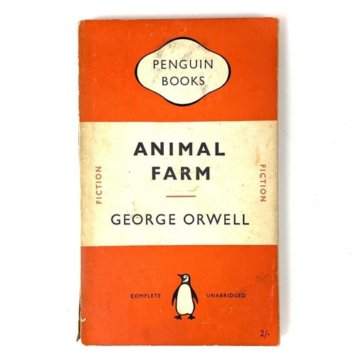 109 - Fifty-three vintage paperbacks by 'Penguin'. Including the titles Animal Farm, I, Claudius, Brighton... 