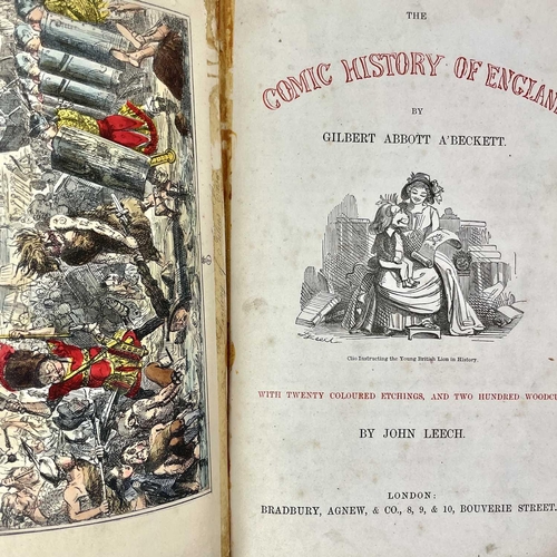 122 - THOMAS HUGES & RICHARD DOYLE The Scouring of the White Horse,1859 together with G.A.A BECKETT The Co... 