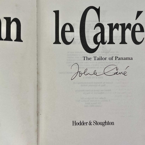 123 - Signed John Le Carre. Eight signed works with fifteen other works. Signed works include The Night Ma... 