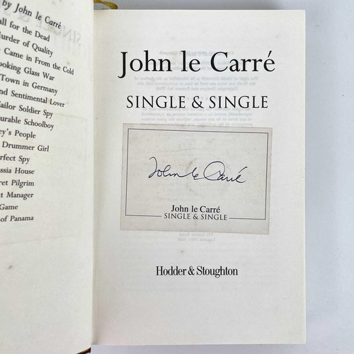 123 - Signed John Le Carre. Eight signed works with fifteen other works. Signed works include The Night Ma... 