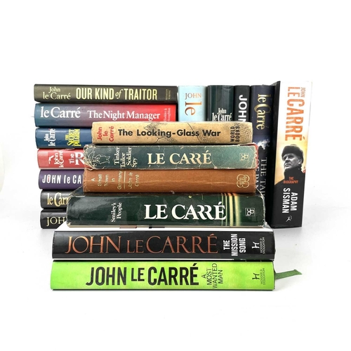 123 - Signed John Le Carre. Eight signed works with fifteen other works. Signed works include The Night Ma... 