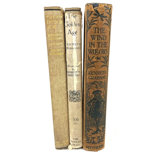 125 - KENNETH GRAHAME Dream Days 1930, together with The Golden Age 1928 with dj, The Wind in the Willows ... 