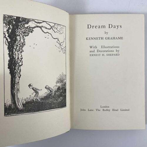 125 - KENNETH GRAHAME Dream Days 1930, together with The Golden Age 1928 with dj, The Wind in the Willows ... 