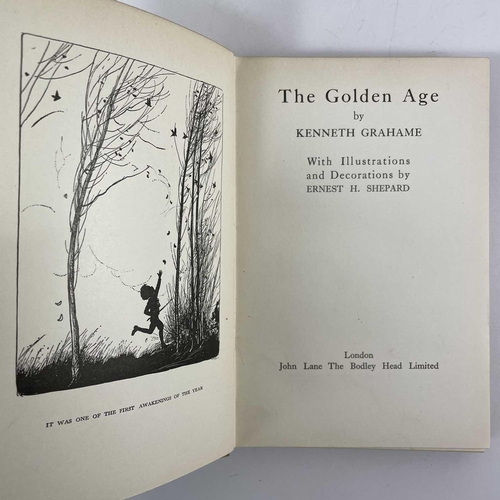 125 - KENNETH GRAHAME Dream Days 1930, together with The Golden Age 1928 with dj, The Wind in the Willows ... 