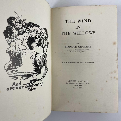 125 - KENNETH GRAHAME Dream Days 1930, together with The Golden Age 1928 with dj, The Wind in the Willows ... 