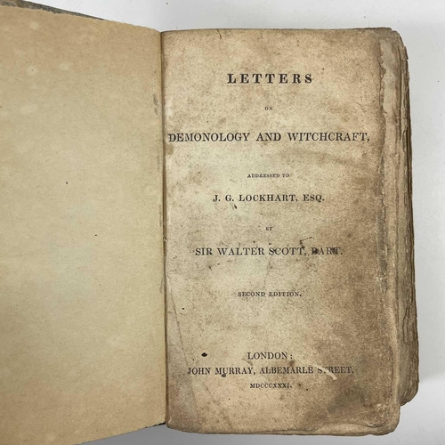 128 - J.G FRAZER The Golden Bough 1927, together with SIR WALTER SCOTT, BART, Letters on Demonology and Wi... 