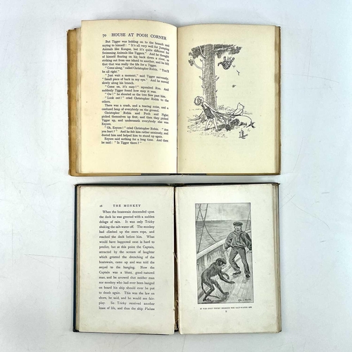 129 - HENRY DRUMMOND. 'The Monkey That Would Not Kill'. First edition, original pictorial cloth, full-page... 