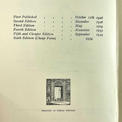 129 - HENRY DRUMMOND. 'The Monkey That Would Not Kill'. First edition, original pictorial cloth, full-page... 