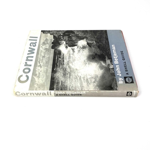 13 - Signed and inscribed John Betjeman. 'Cornwall' signed and inscribed 'Van Hangreaves from John Betjem... 