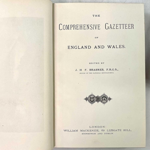 134 - Nine books on England and Wales including John Cary and Paterson. Lt. Col. PATERSON. 'A New and Accu... 