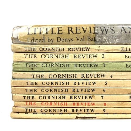 14 - The Cornish Review Edited by DENYS VAL BAKER 1949-1951 complete run 1-10 together with Little Review... 