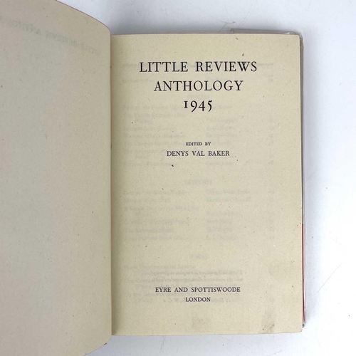 14 - The Cornish Review Edited by DENYS VAL BAKER 1949-1951 complete run 1-10 together with Little Review... 